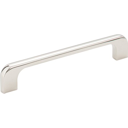 Jeffrey Alexander 128 mm Center-to-Center Polished Nickel Alvar Cabinet Pull 264-128NI